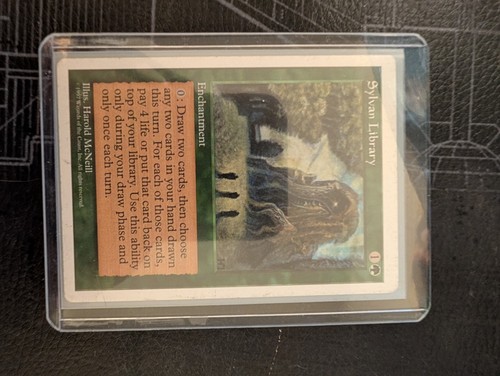 Sylvan library mtg - sylvan, set