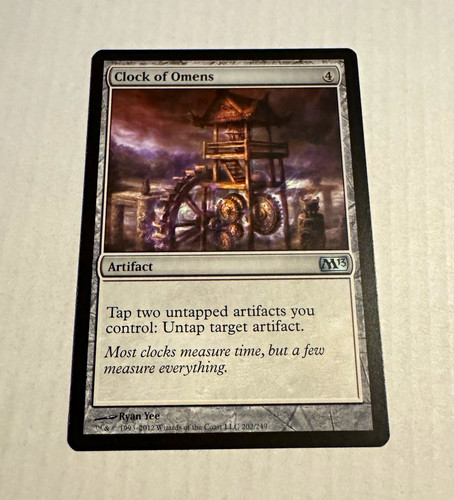 Mtg clock omens - mtg,