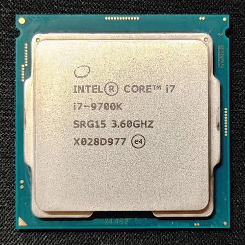 Intel core 9700k - intel, i7-9700k